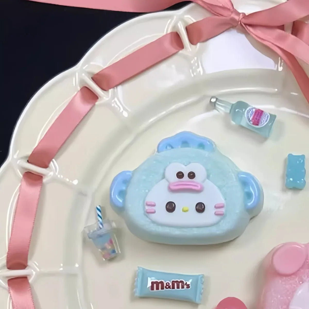 Hangyodon Kitty Anime Cartoon Pinching Cute Slow Rebound Decompression Toy Cement Sense Squeeze Toys Gift for Boy Girl Children