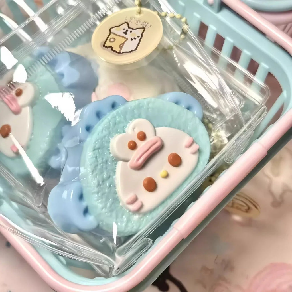 Hangyodon Kitty Anime Cartoon Pinching Cute Slow Rebound Decompression Toy Cement Sense Squeeze Toys Gift for Boy Girl Children