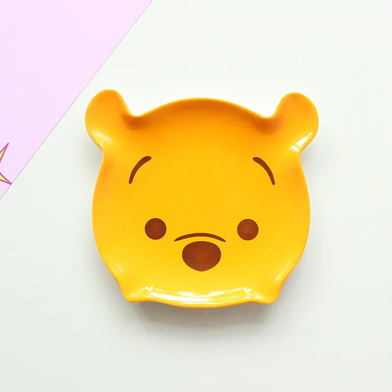 Animal Cartoon Cute Children'S Imitation Ceramic Tableware Cake Snacks Dry Fruit Plates Small Dishes Dishes Kitchen Utensils